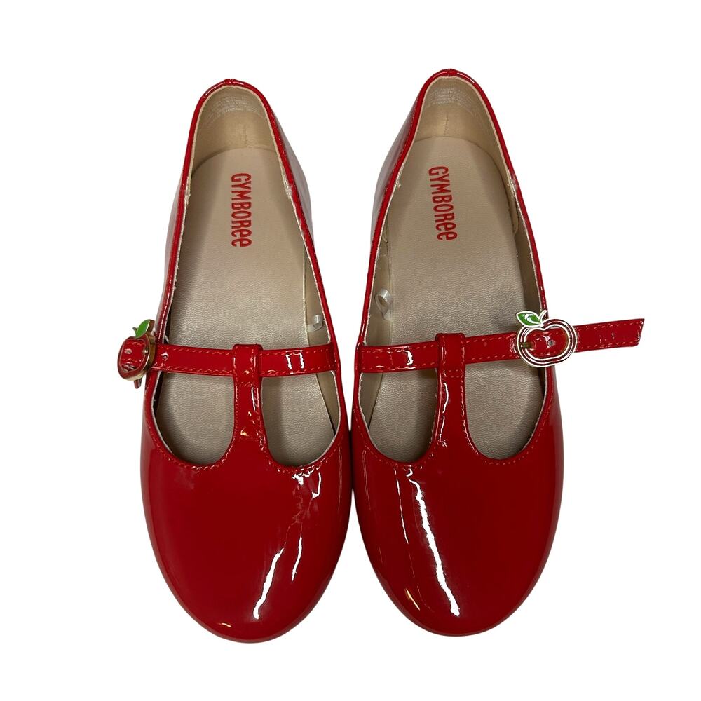 Gymboree Patent Red Mary Jane Shoes 12 - Picture 1 of 3